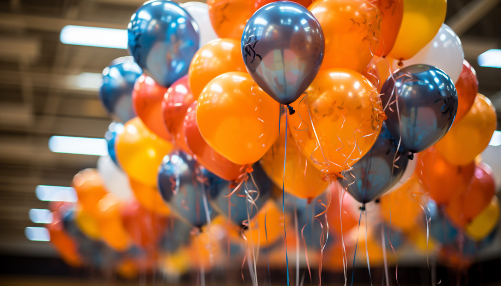 Comment les événements sportifs tirent parti des ballons publicitaires hélium
